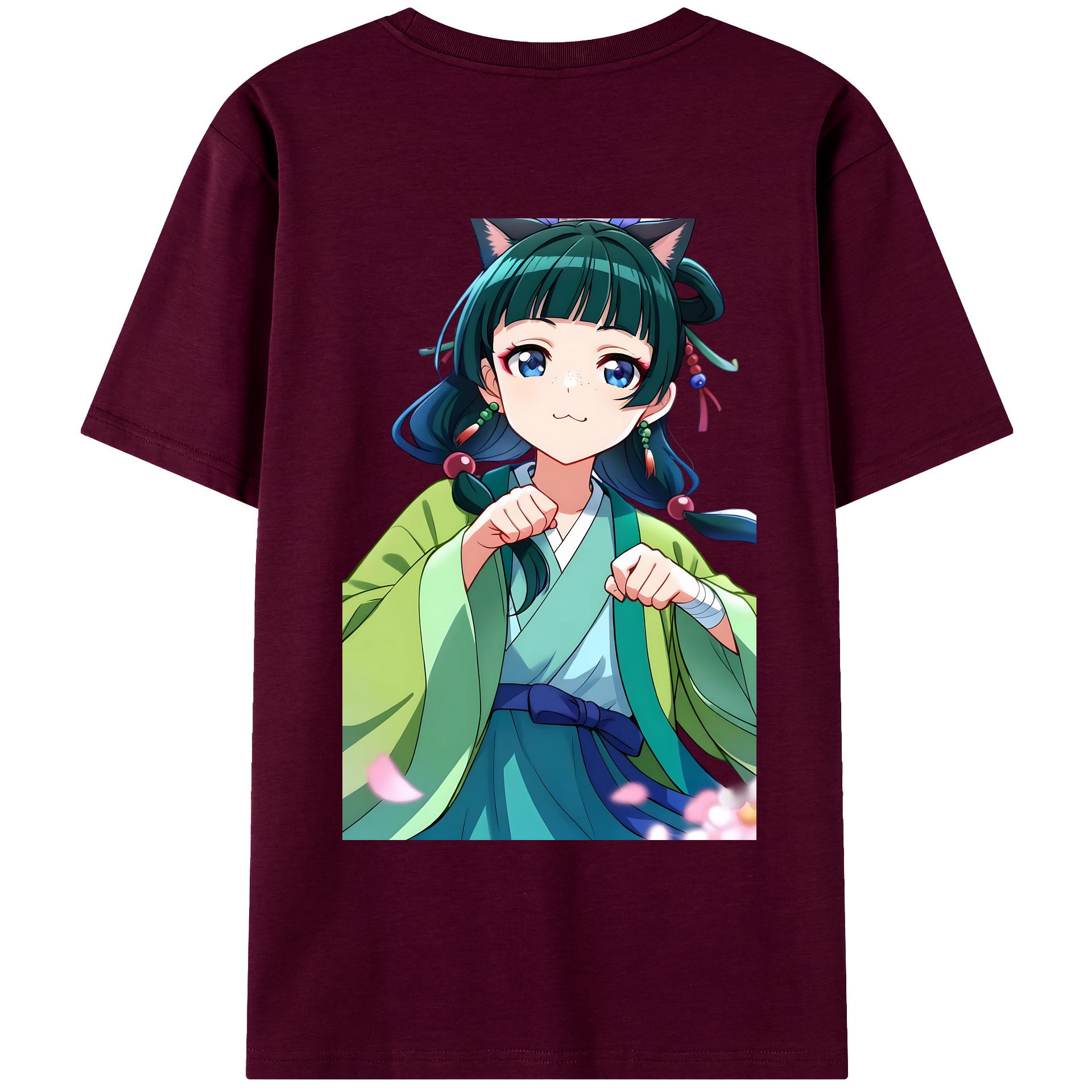 （画像用） 薬屋のひとりごと The Apothecary Diaries レディース半袖Tシャツ(バックプリント)